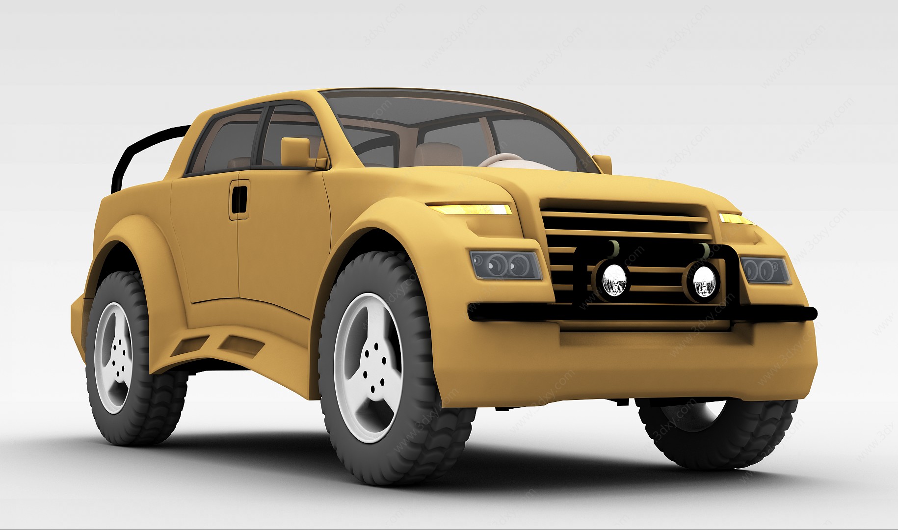 jeep车3D模型