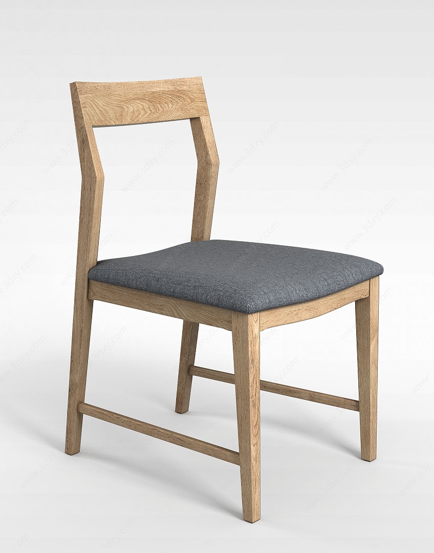 现代loft风格椅子3D模型
