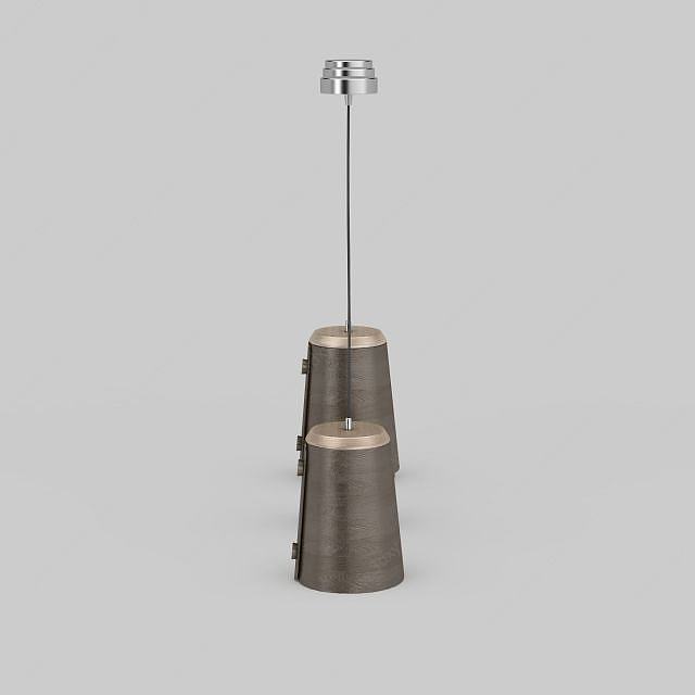 现代装饰吊灯3D模型