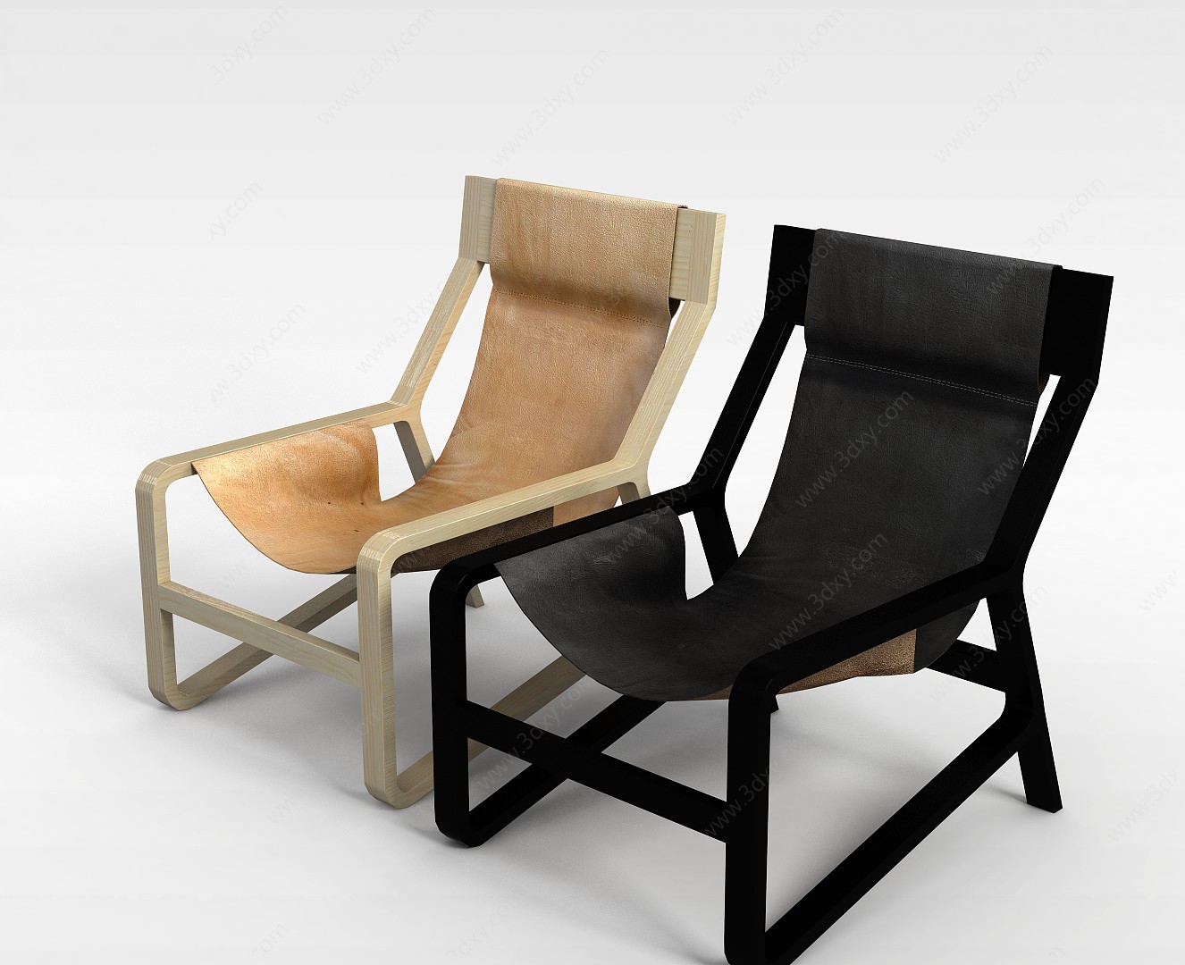 后现代沙发椅子3D模型