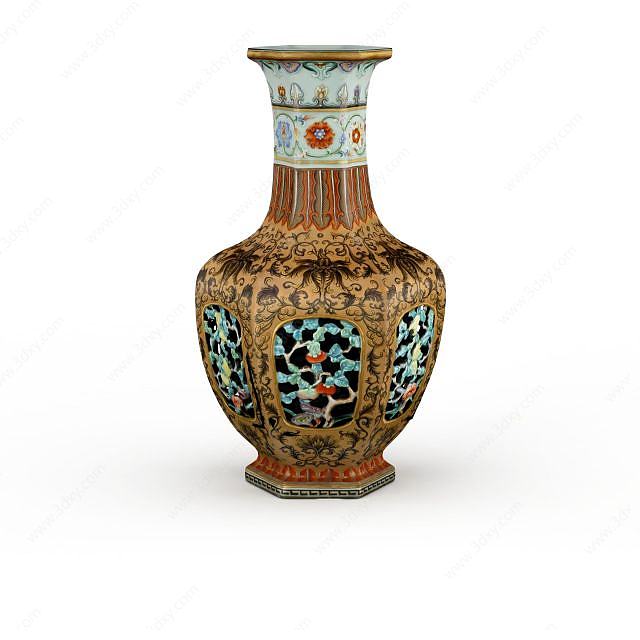 古代花瓶3D模型