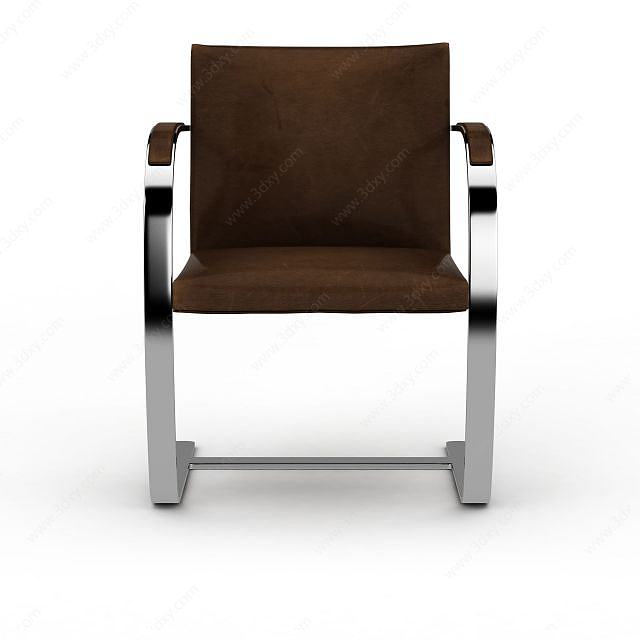 现代扶手椅子3D模型