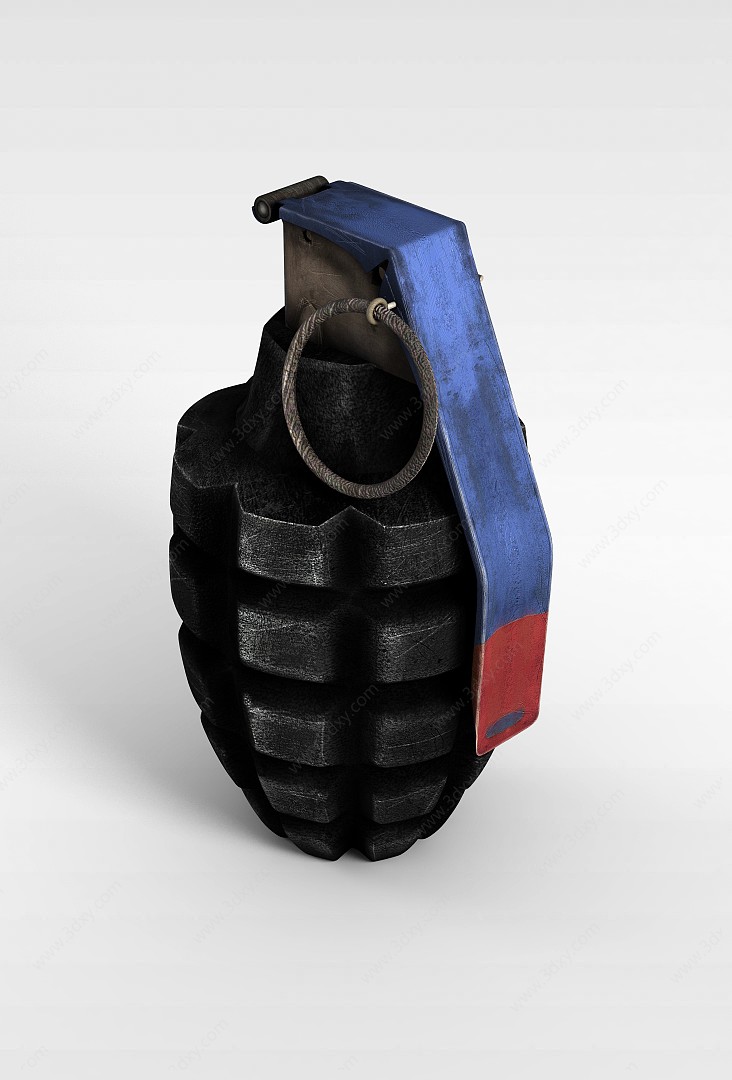 79式手榴弹3D模型