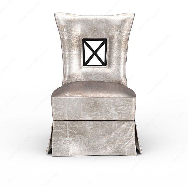 中式沙发椅子3D模型