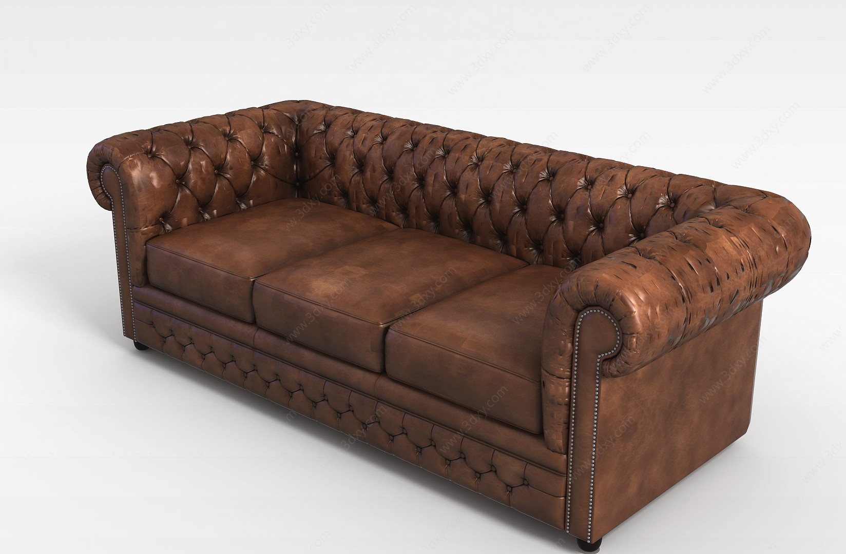 现代客厅休闲沙发3D模型
