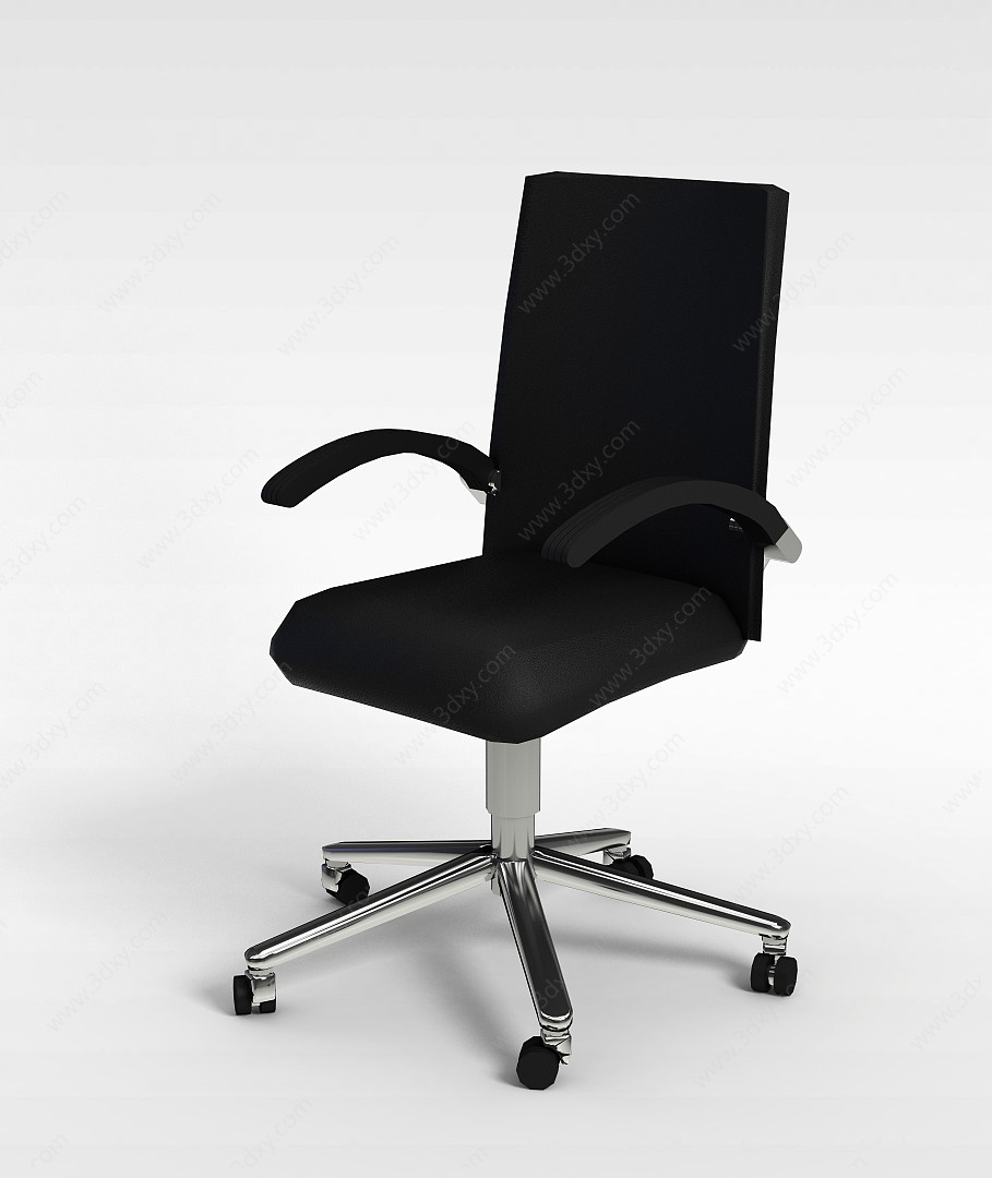 办公室转椅3D模型