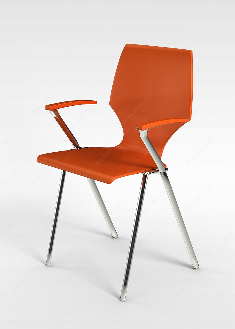简约办公椅子3D模型