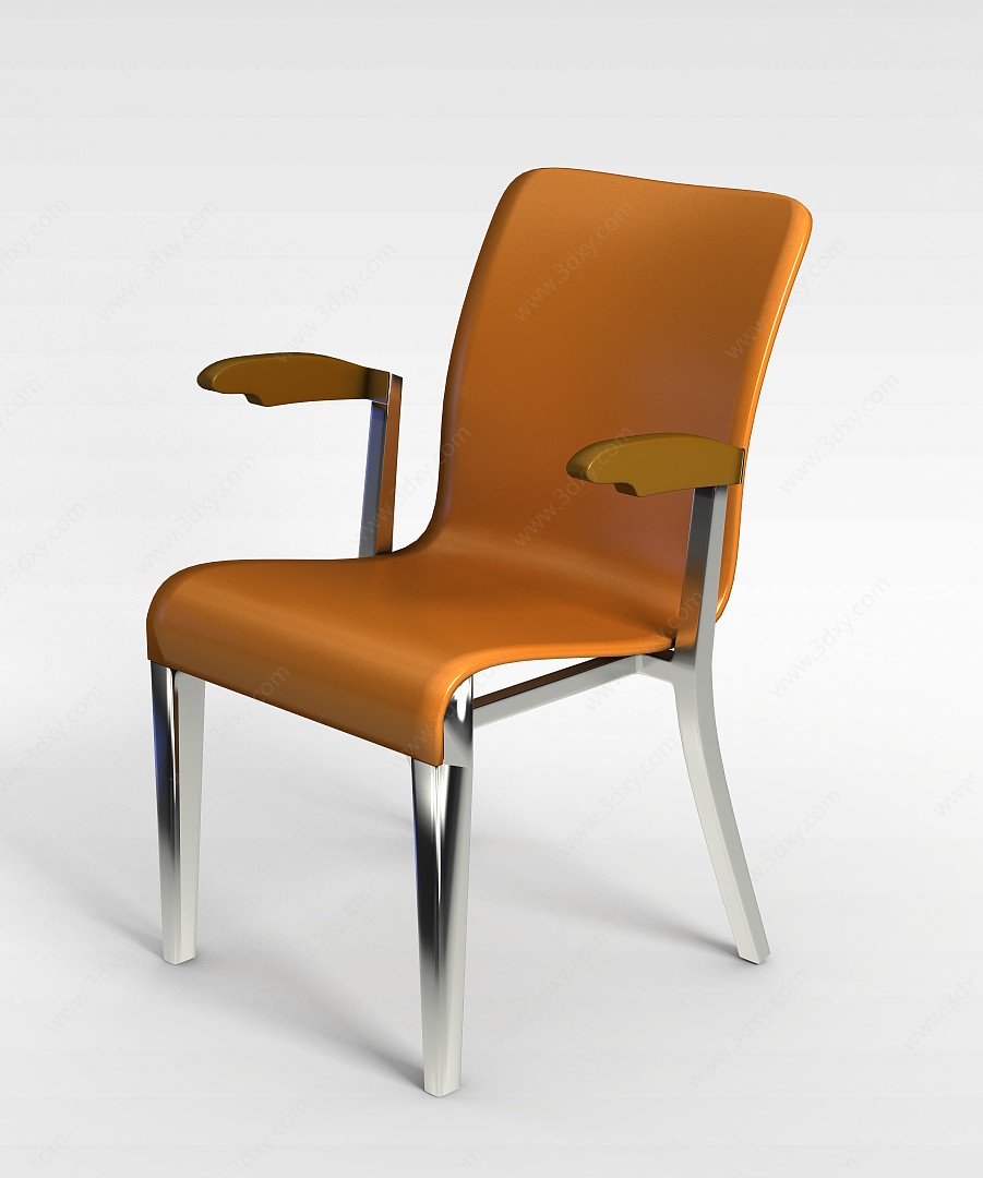 休闲办公椅子3D模型