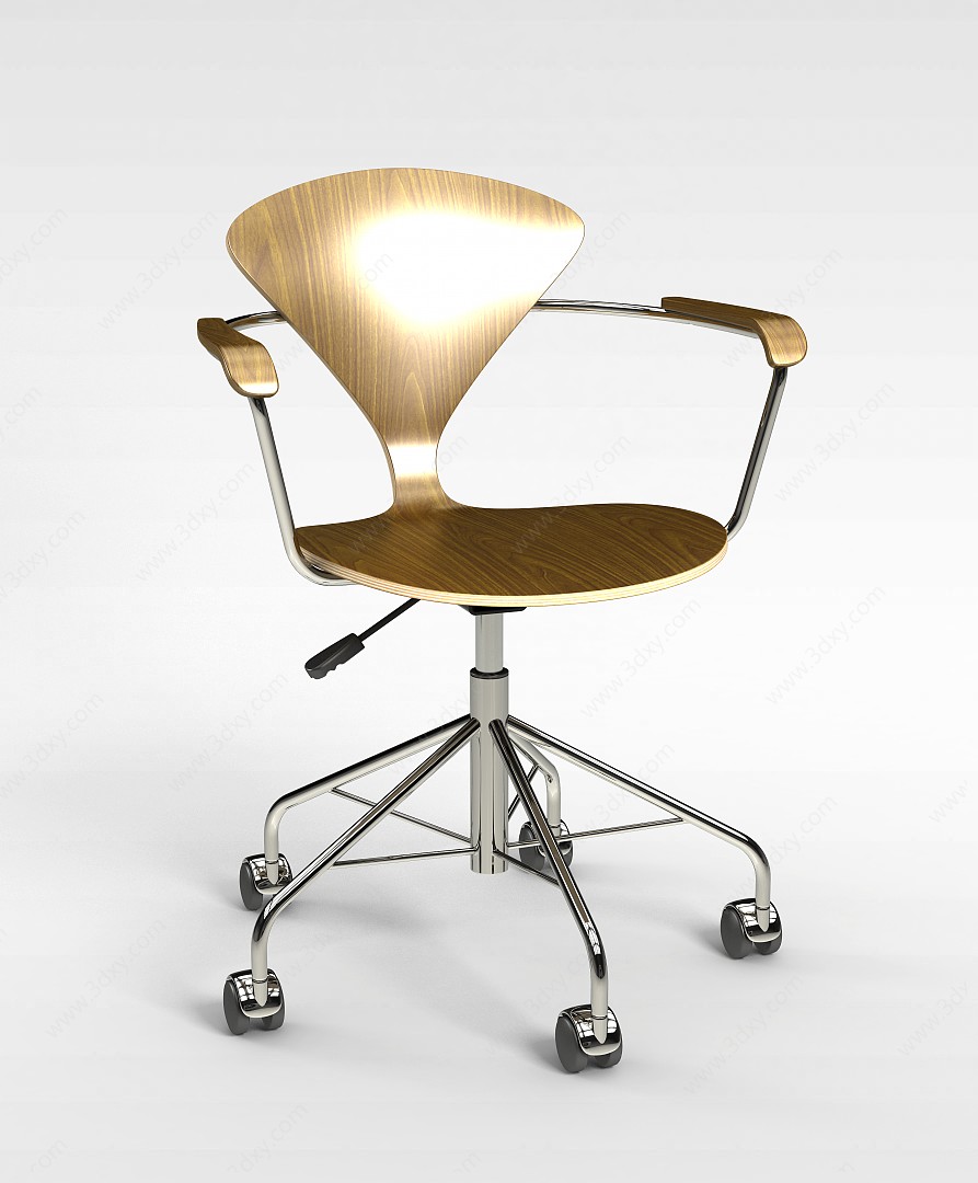 电脑转椅3D模型
