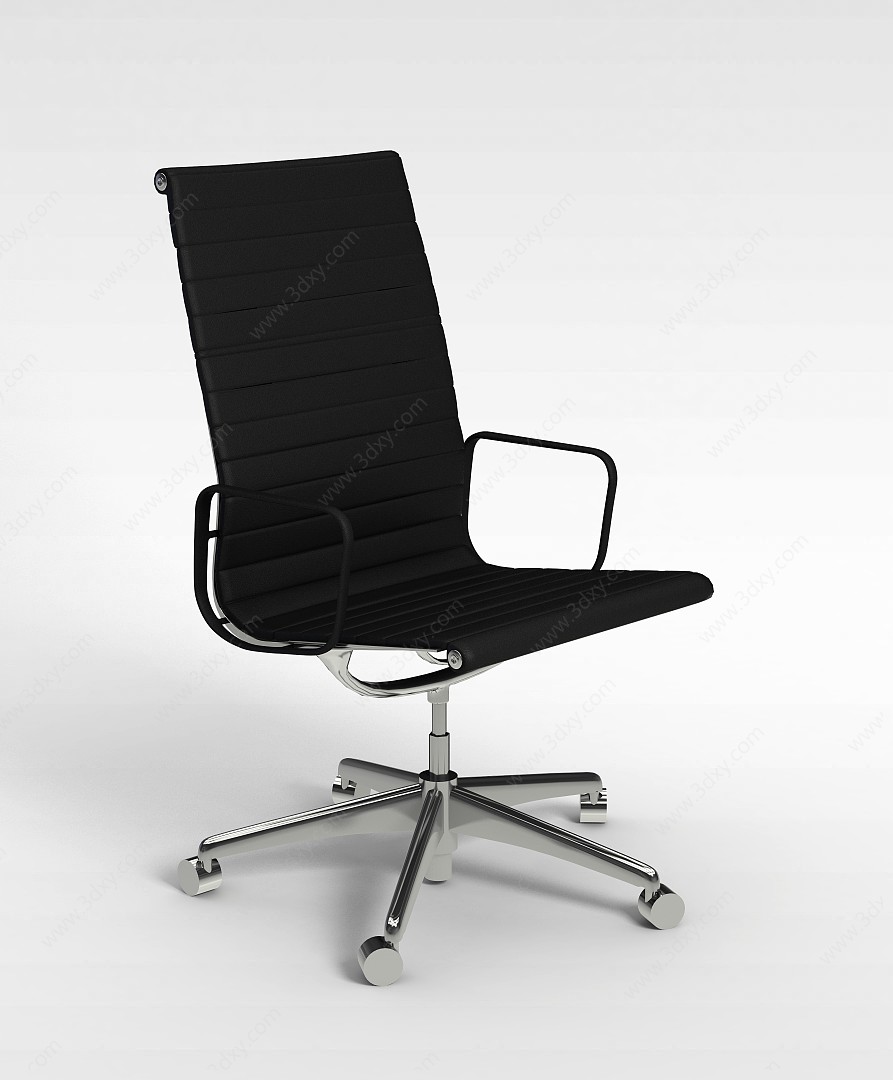 简易办公椅子3D模型