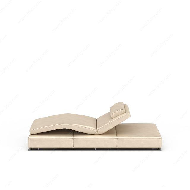 折叠沙发床3D模型