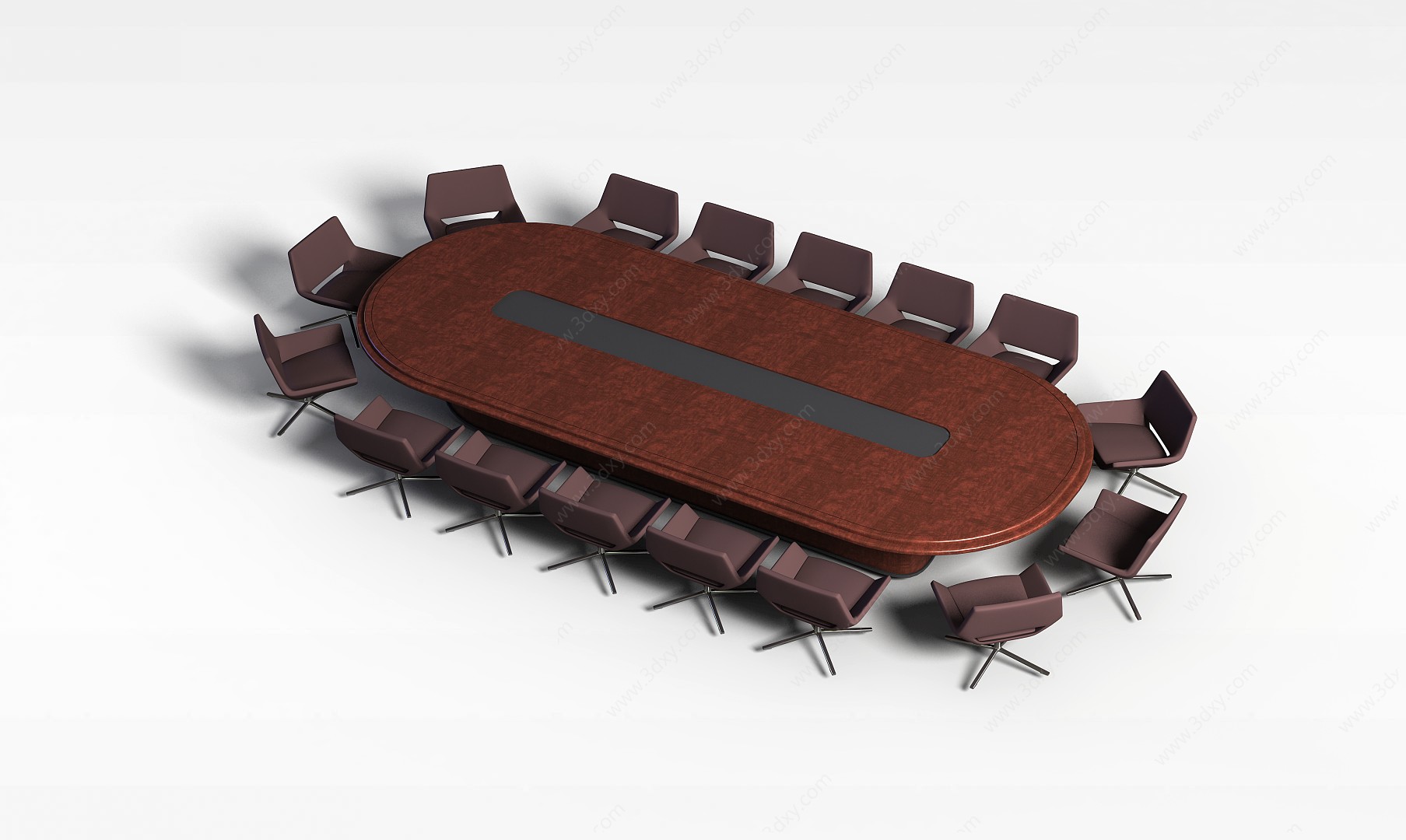 办公会议桌3D模型