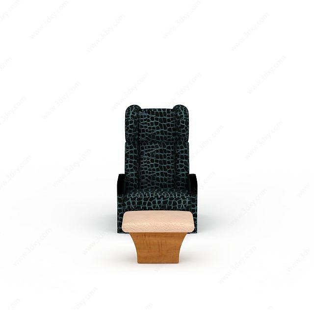 修脚椅3D模型