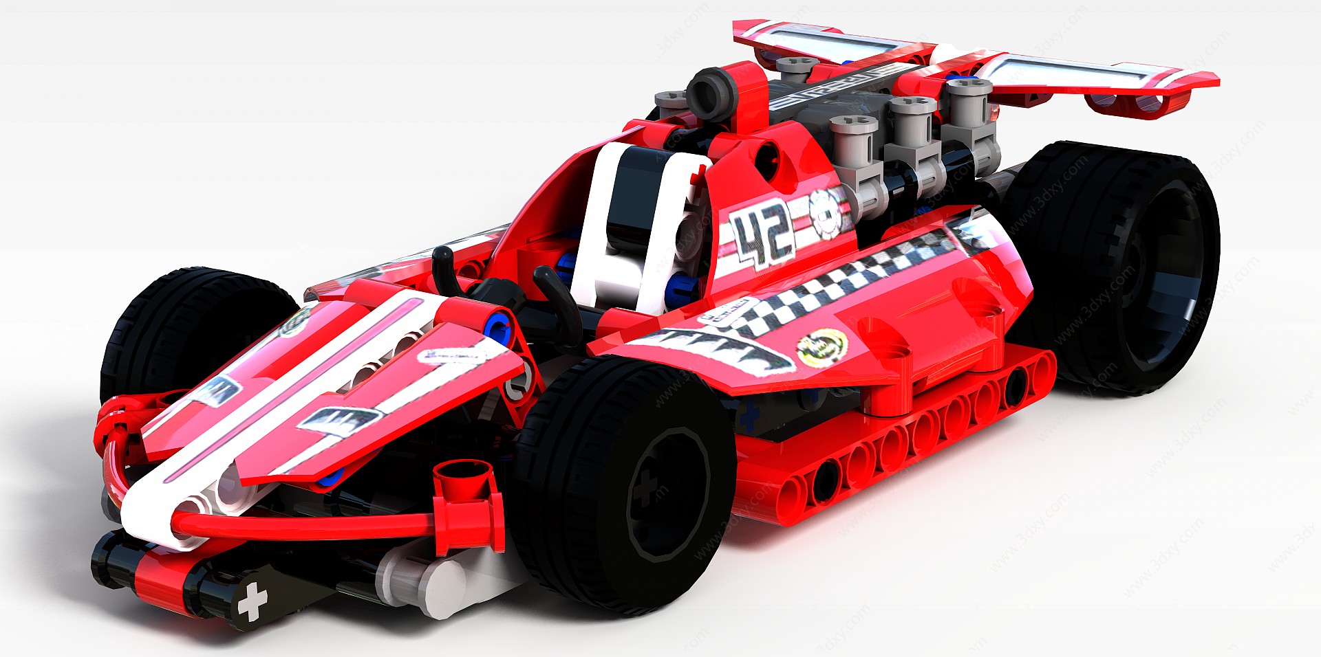 玩具跑车3D模型