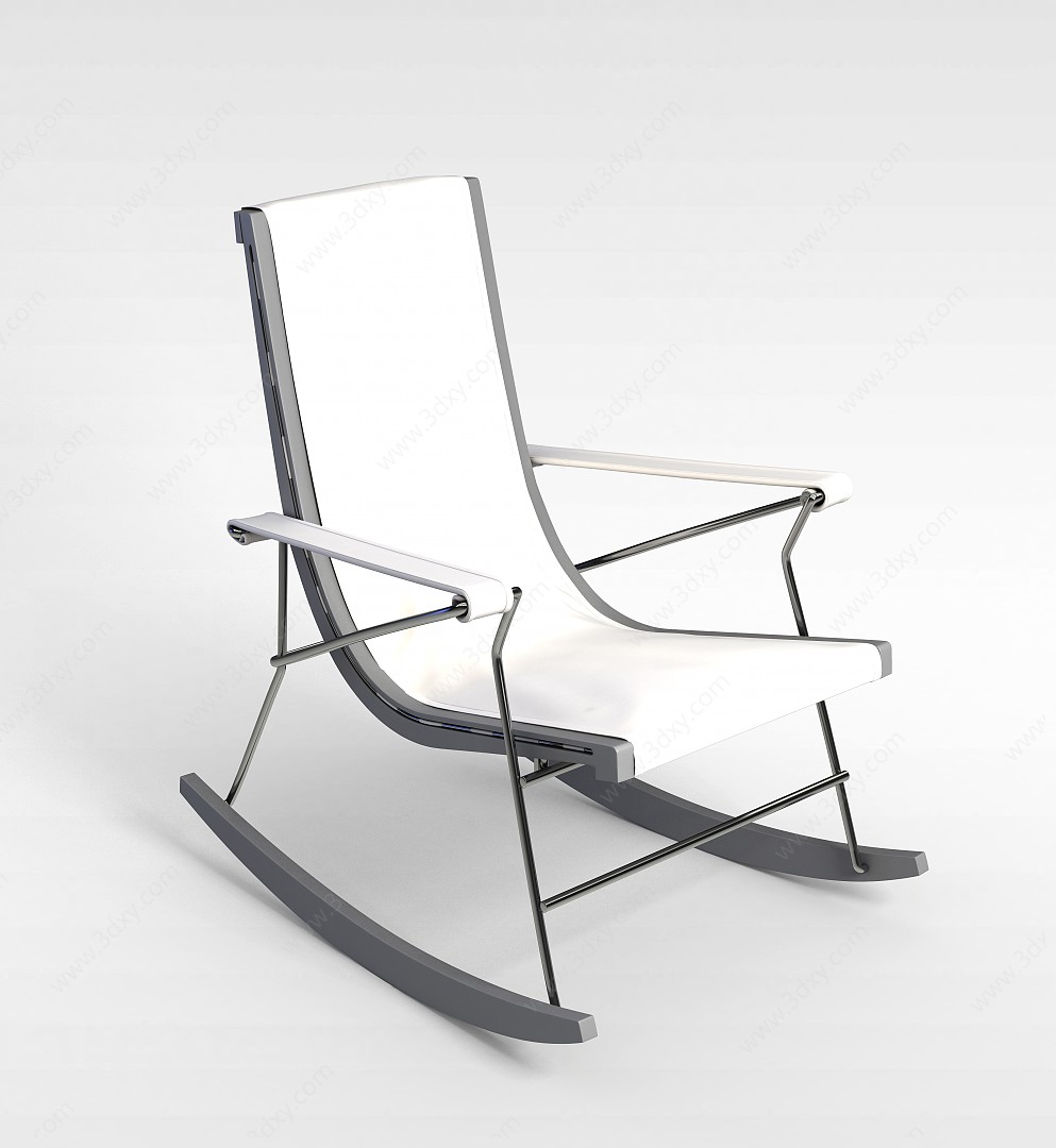 简约风格休闲椅3D模型