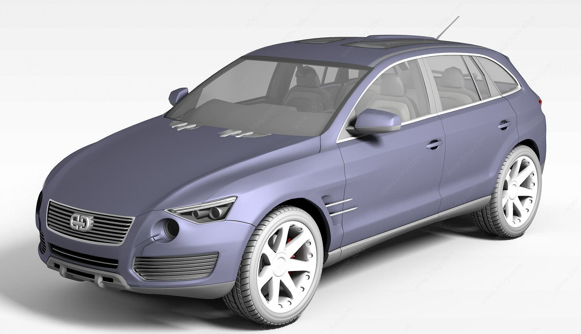 家庭型汽车3D模型