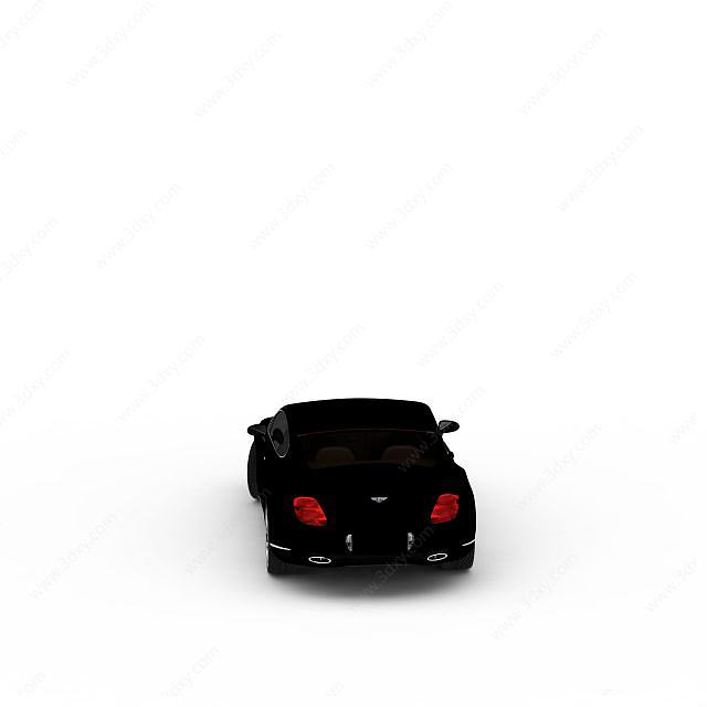 微型轿车3D模型