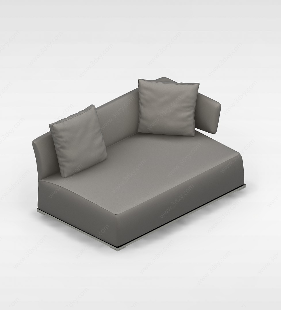 简约风格沙发椅3D模型