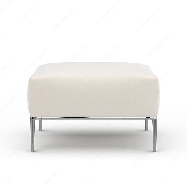 现代风沙发凳子3D模型