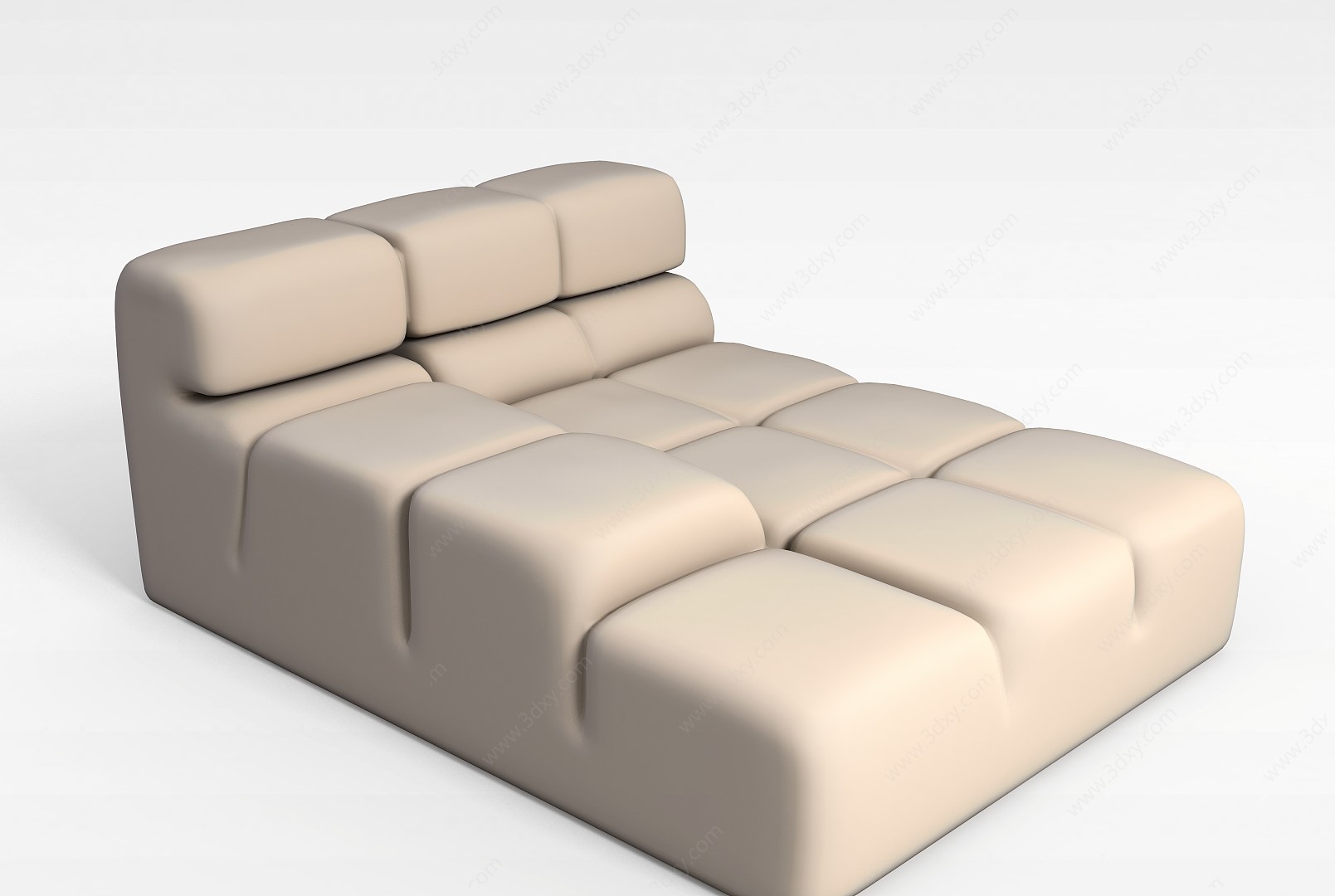 现代简约风格沙发3D模型