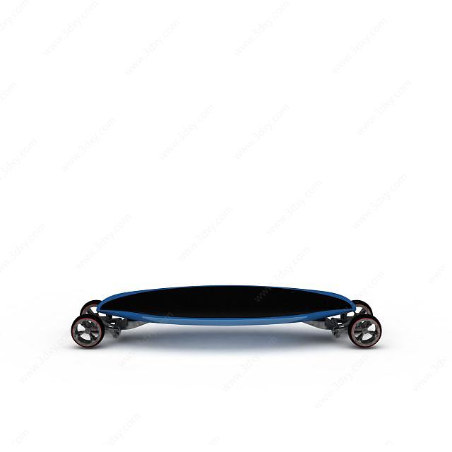 滑板车3D模型