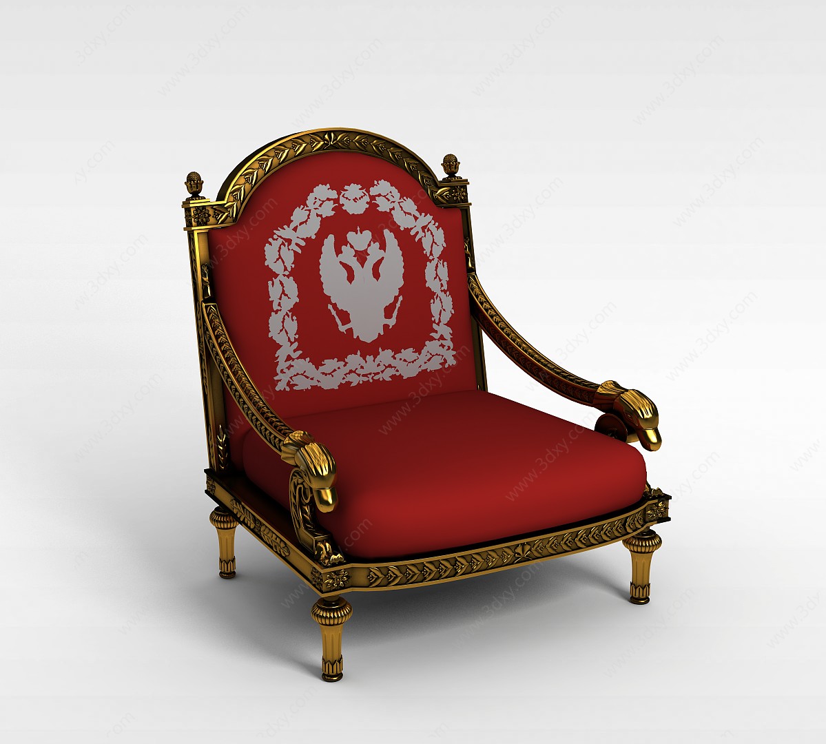皇帝椅子3D模型