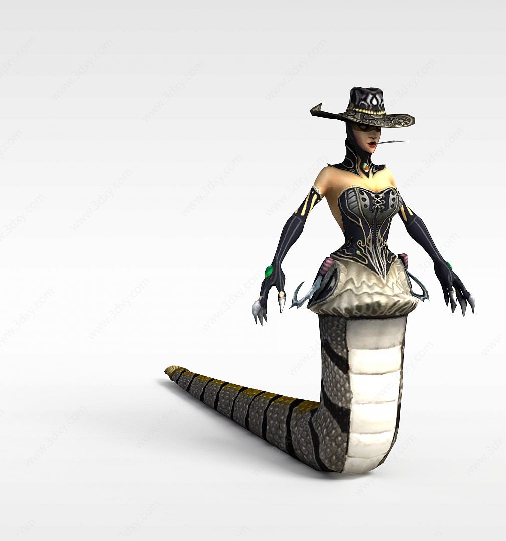 LOL魔蛇之拥3D模型