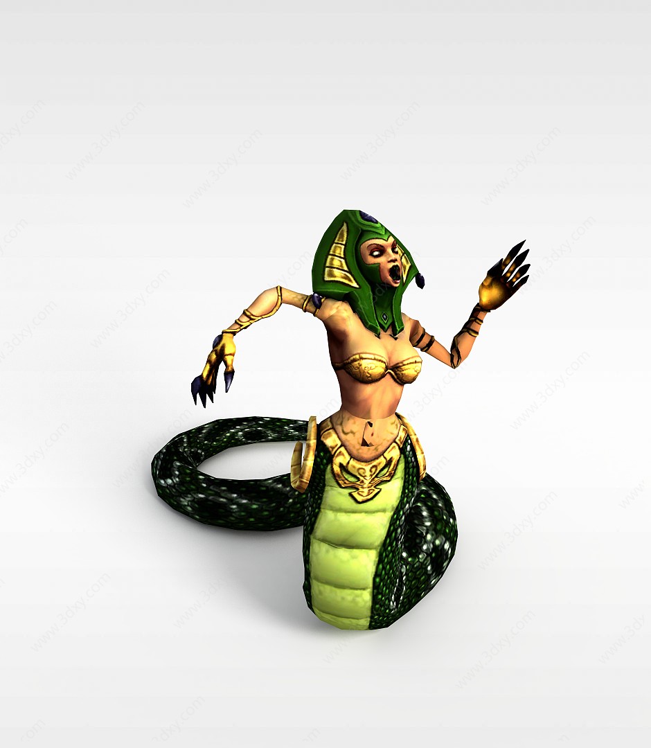 LOL魔蛇之拥3D模型
