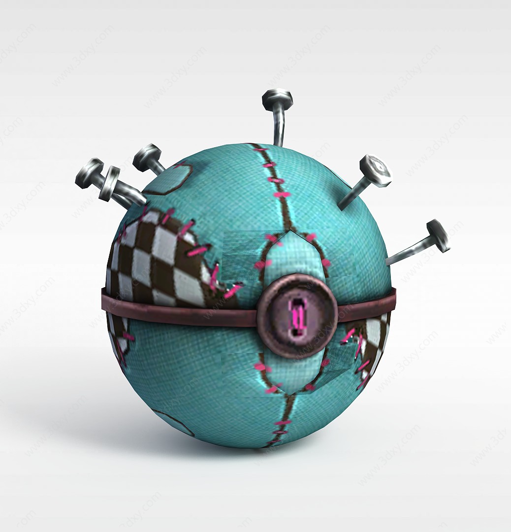 LOL奥莉安娜的球3D模型
