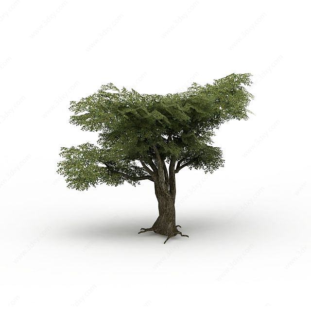 游戏树木3D模型