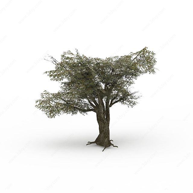 游戏元素树3D模型