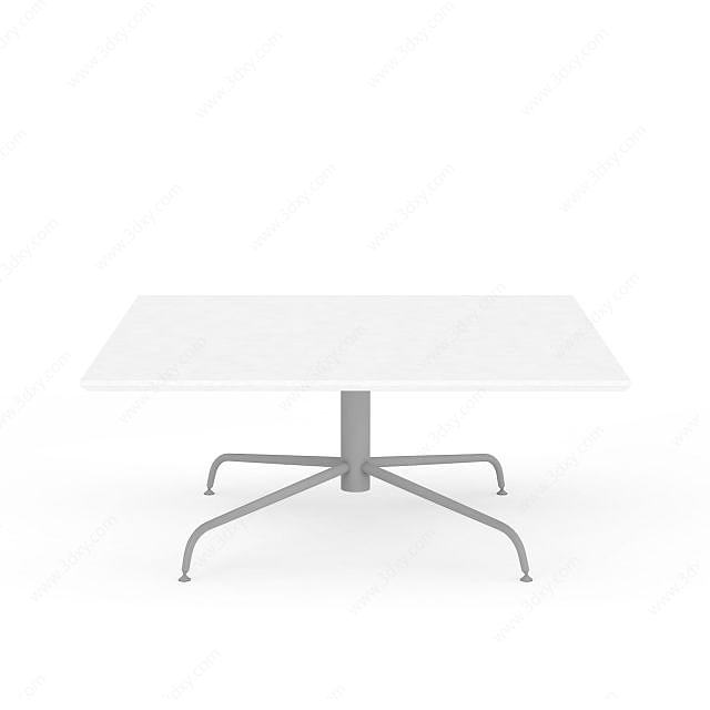 现代简约小桌子3D模型