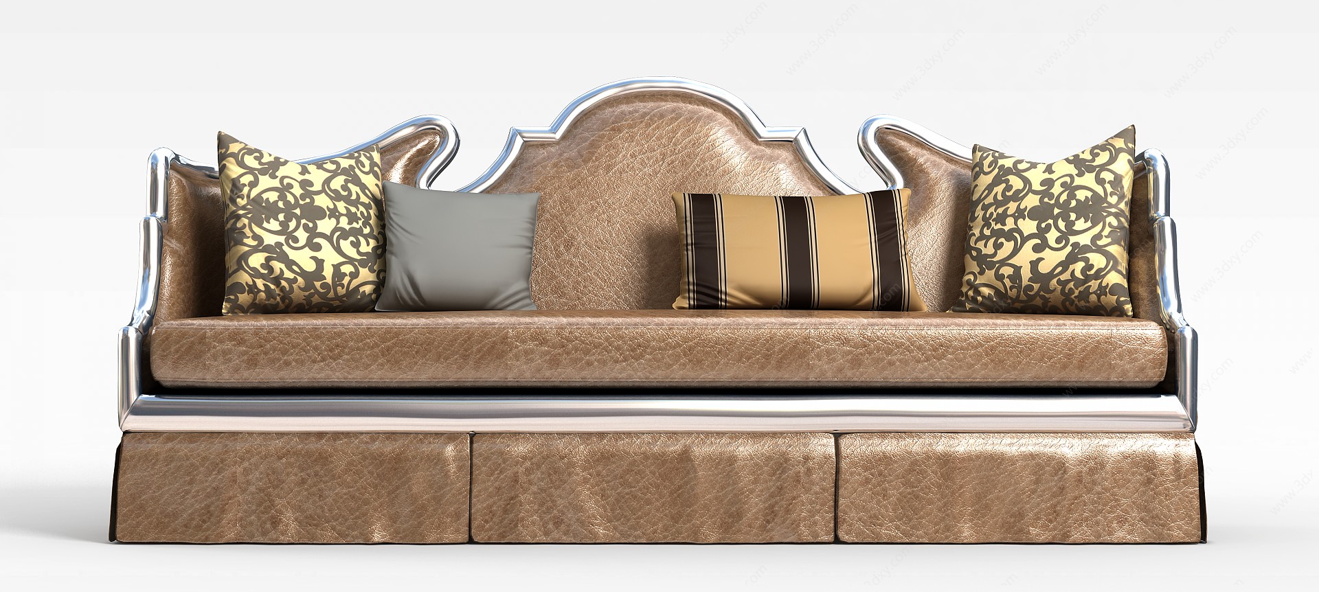 欧式高档沙发3D模型