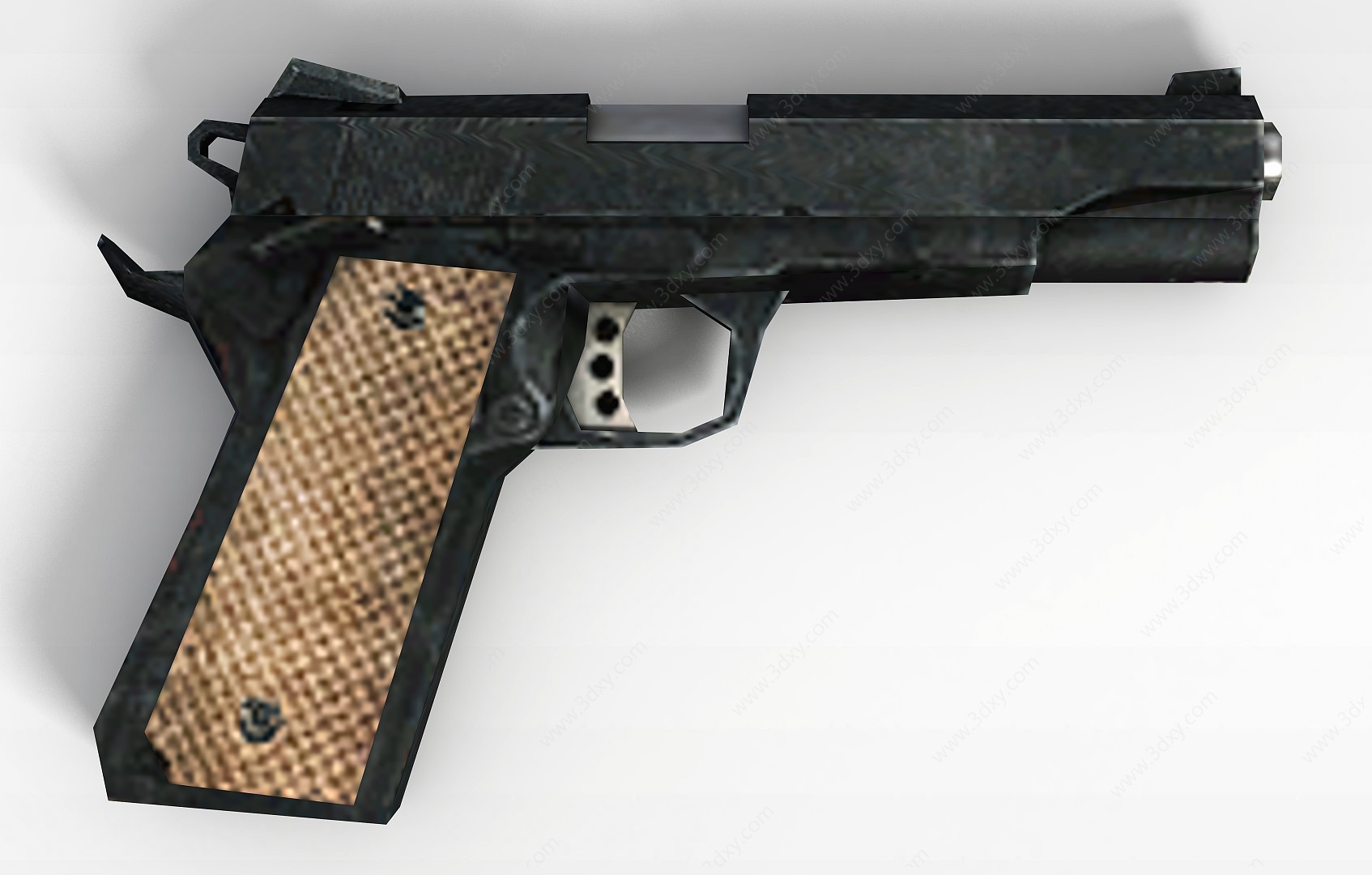 COD5武器手枪3D模型
