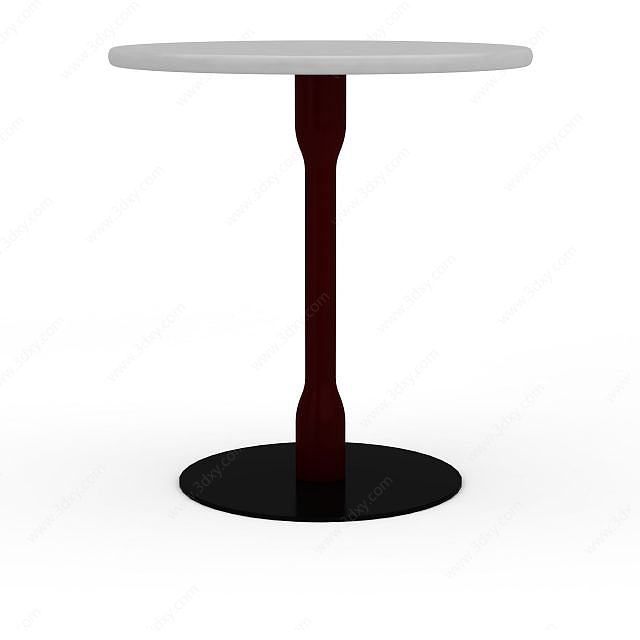 餐厅休闲桌子3D模型