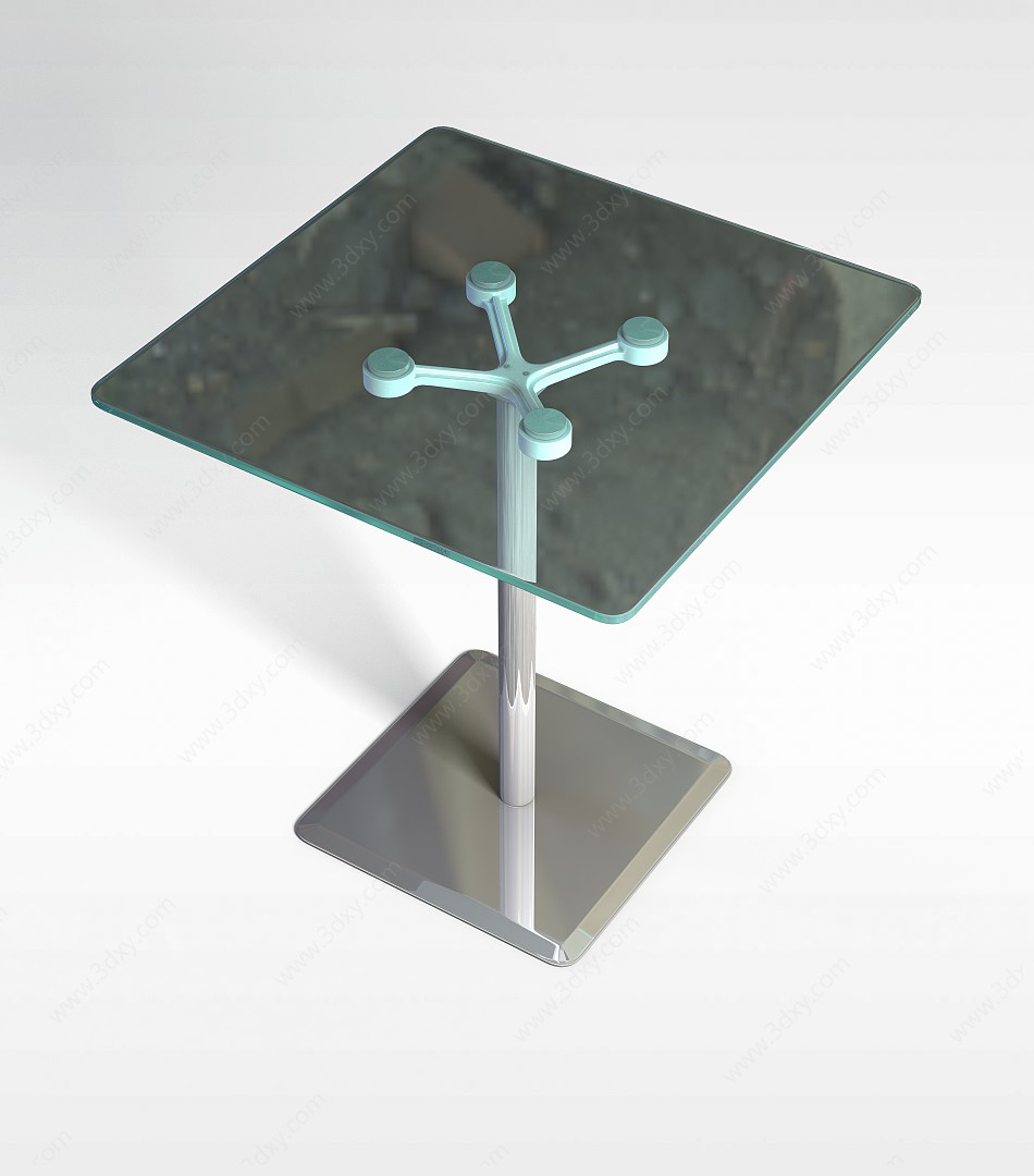 玻璃桌子3D模型
