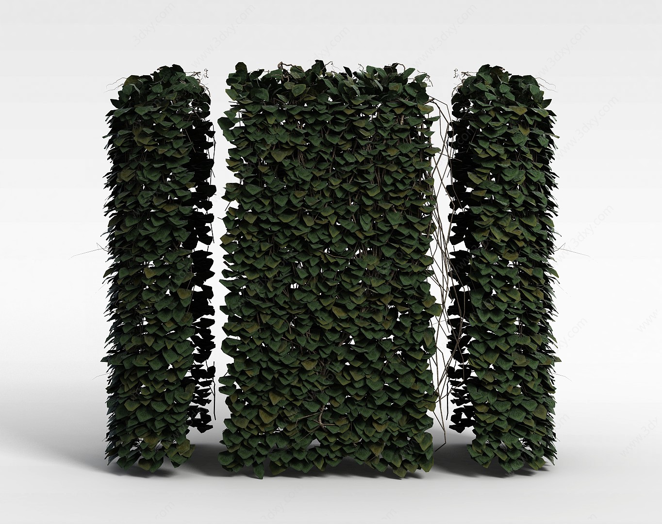 绿化草墙3D模型