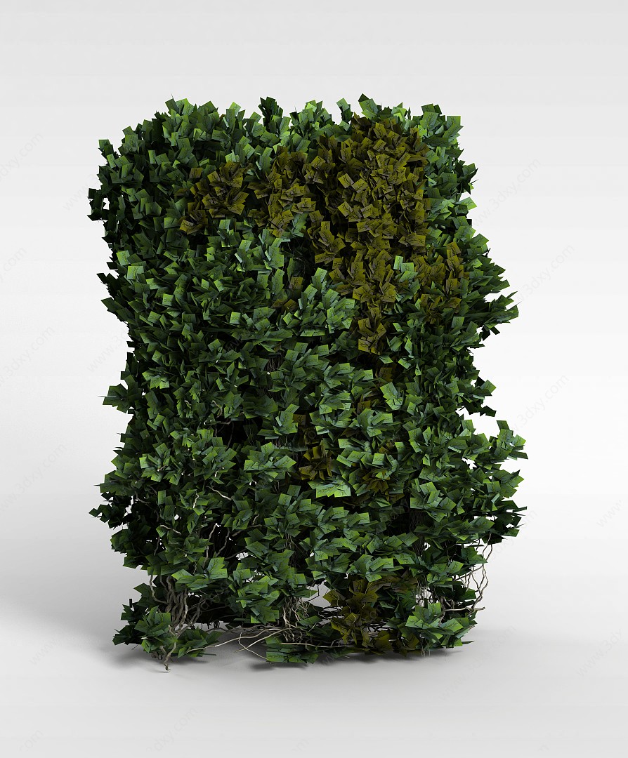 摄影用仿真绿植3D模型