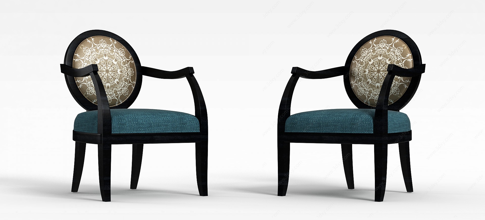 新中式椅子3D模型