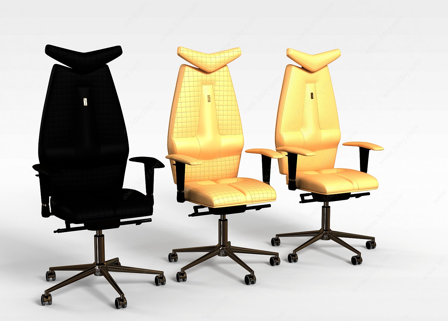 休闲转椅3D模型