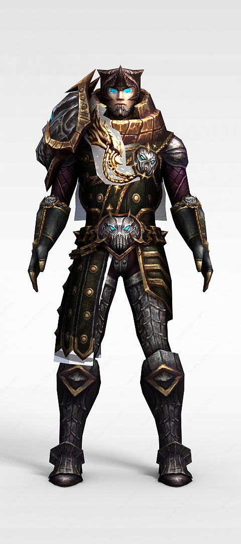 黑暗帝国角色3D模型