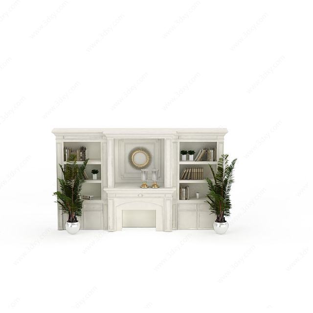 欧式简约j家具3D模型