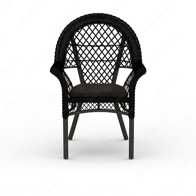 单人休闲椅子3D模型