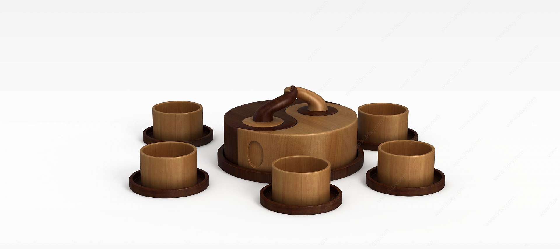 茶具3D模型