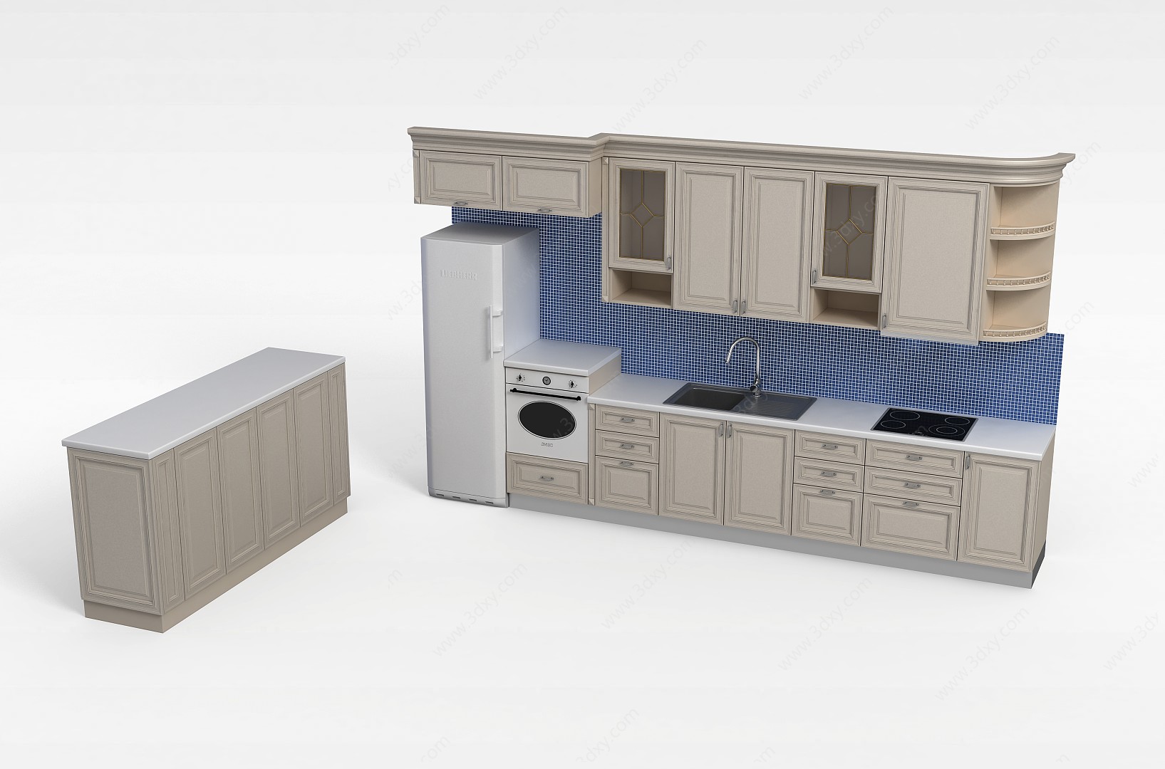 厨房家具3D模型