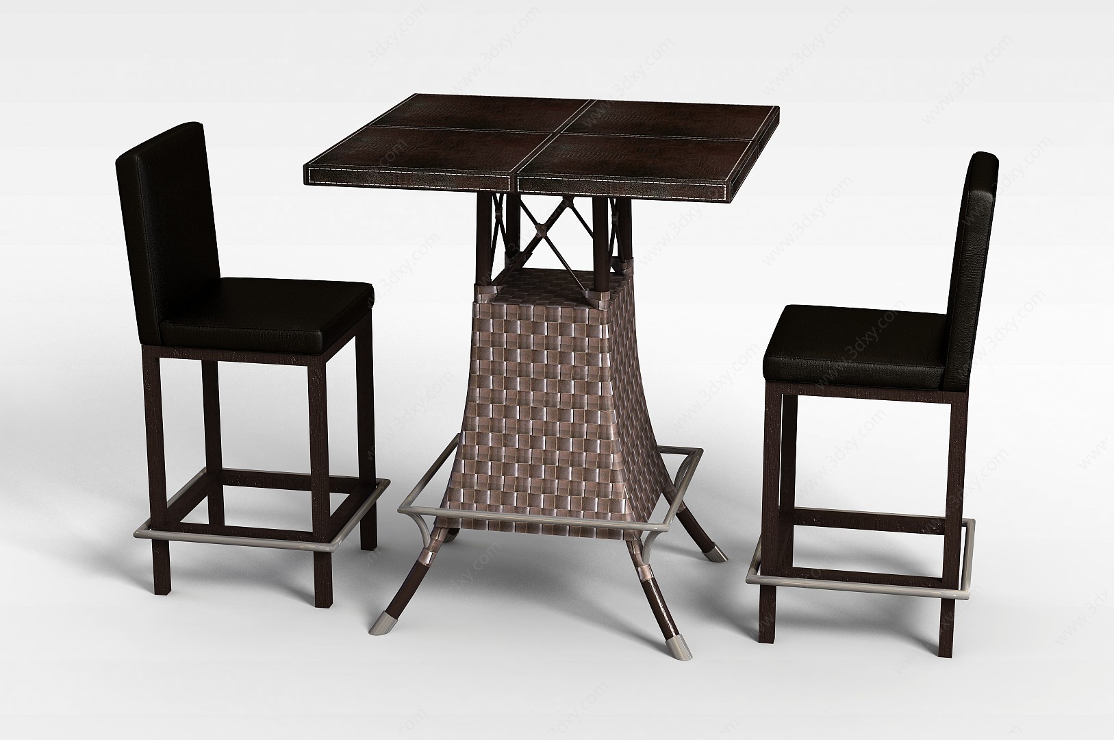 桌椅组合3D模型