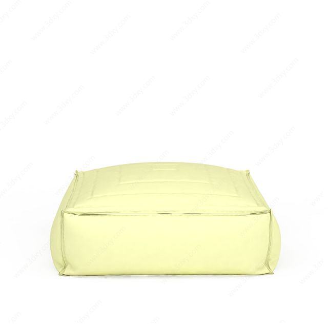 舒适沙发垫3D模型