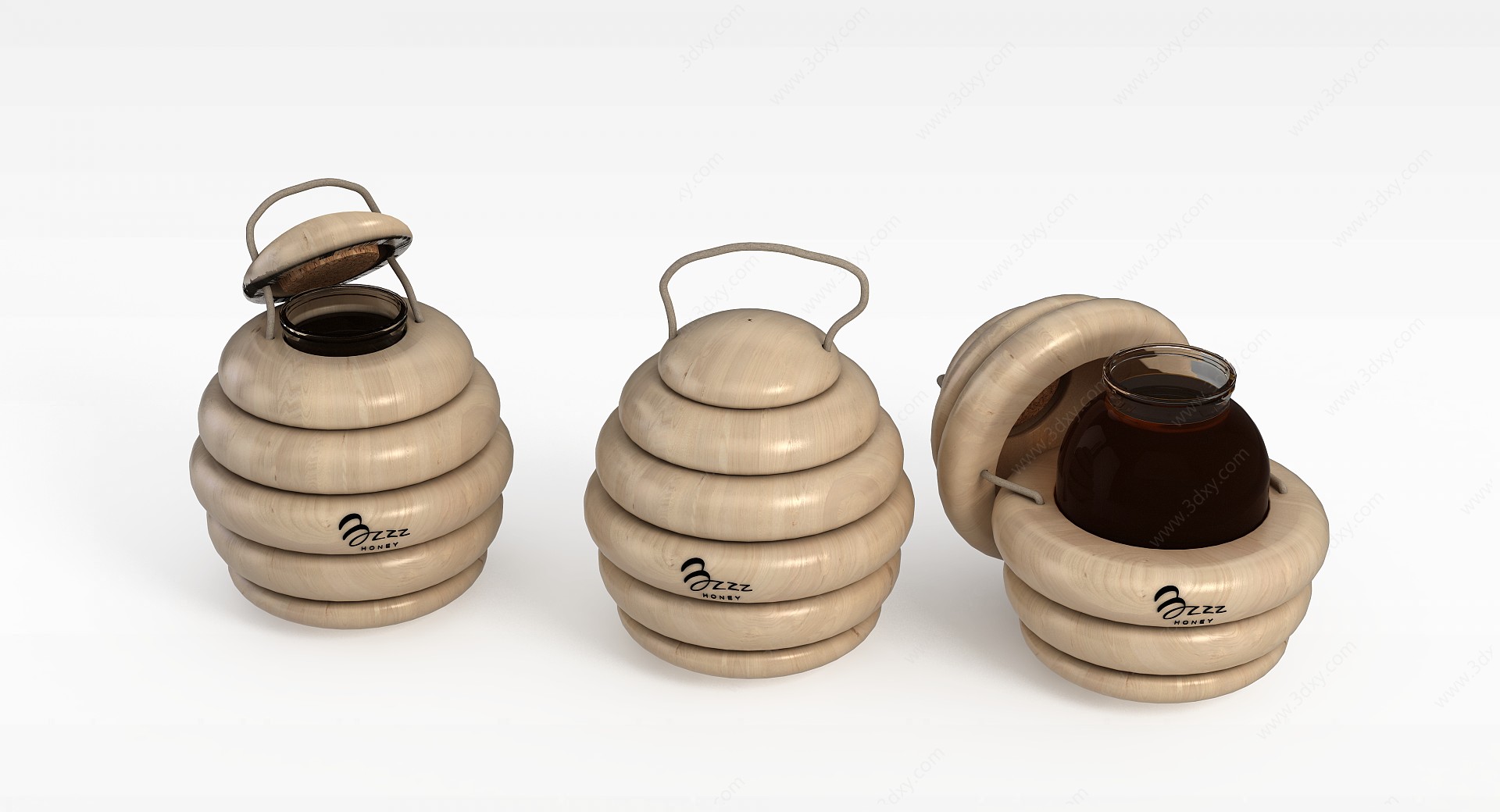 液体瓶罐3D模型