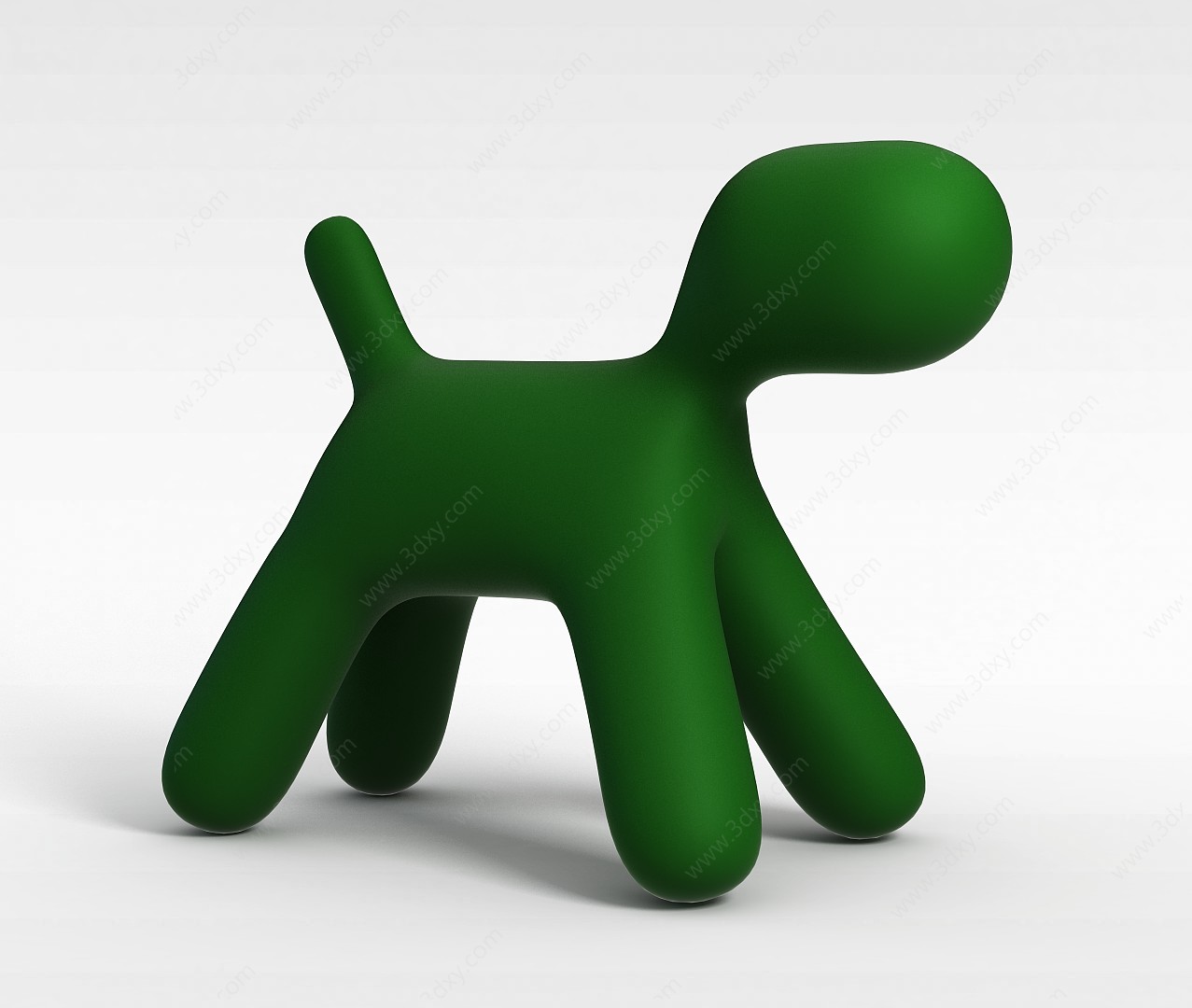 儿童小狗座椅3D模型