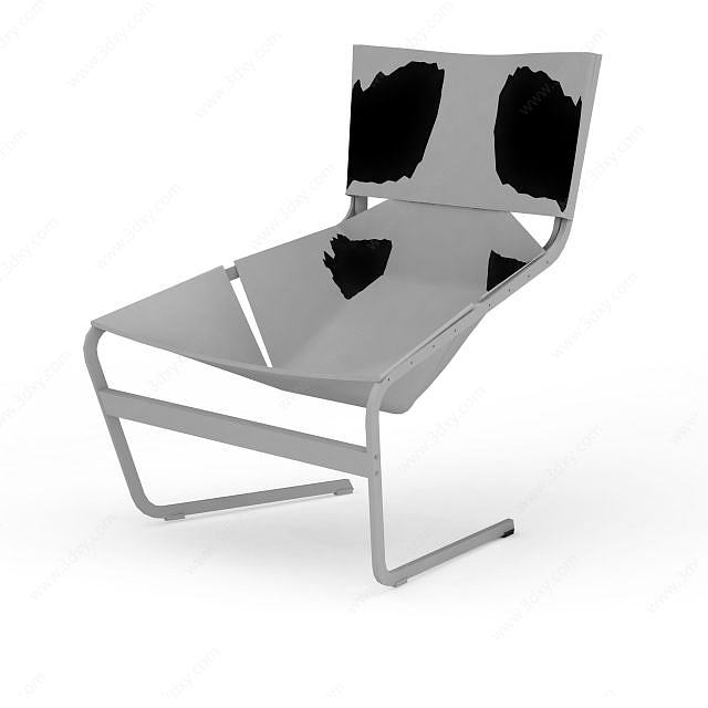 创意靠背椅3D模型
